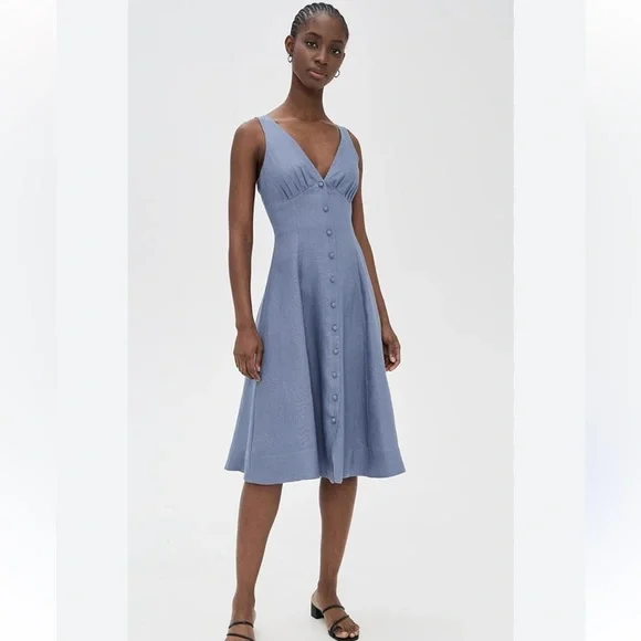 Reformation | Dresses | New Reformation Sebastian Linen Dress | Poshmark